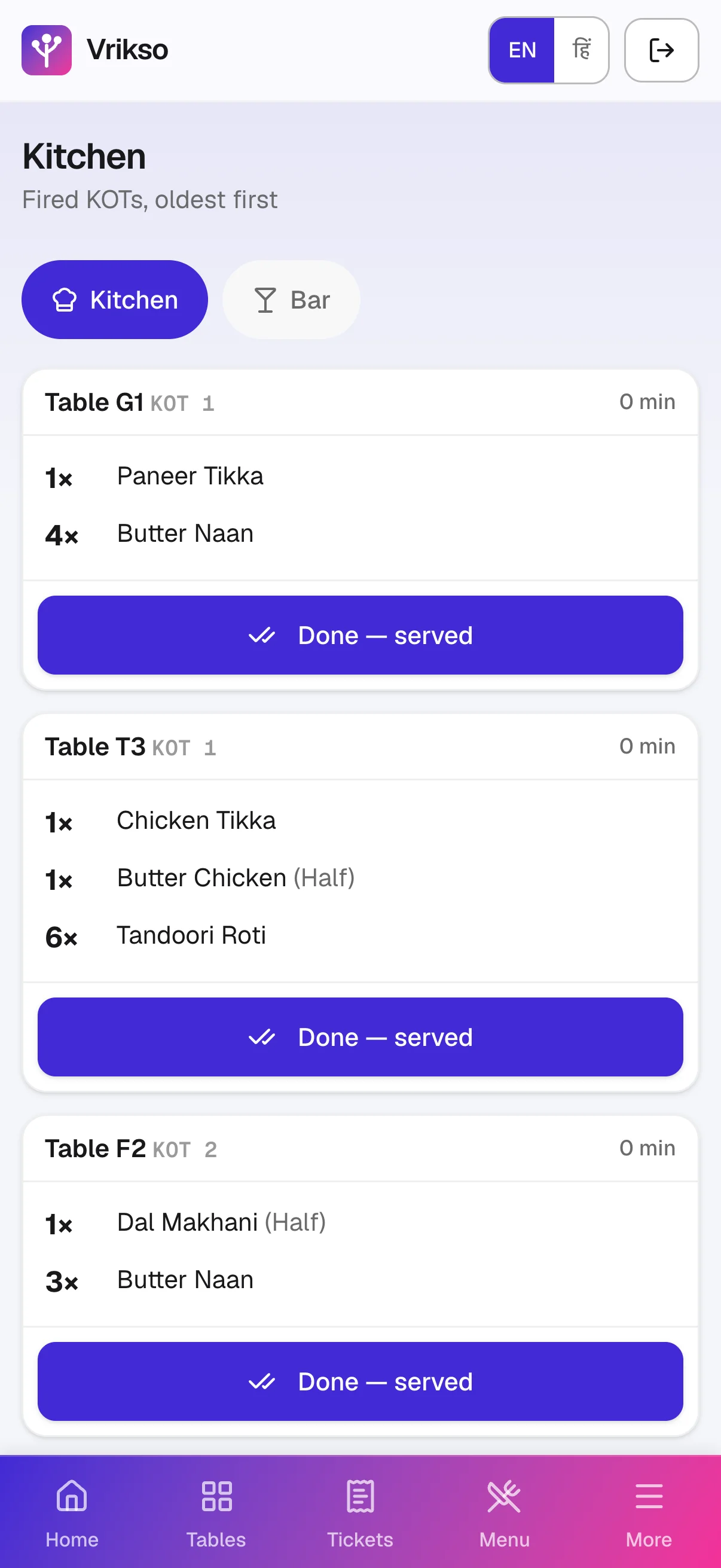 Kitchen board — Vrikso